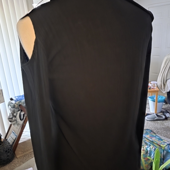 Attitude Black Cold Shoulder Top - Picture 9 of 12